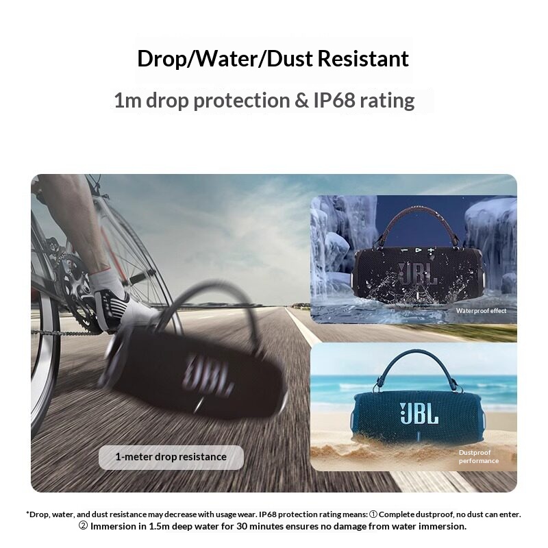 JBL CHARGE6 Speaker Stereo Blu - Anker Speaker Soundcore Boom 2 ulasan dan harga